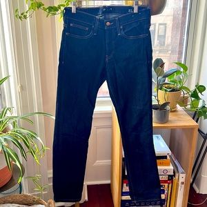 Madewell slim dark wash jeans